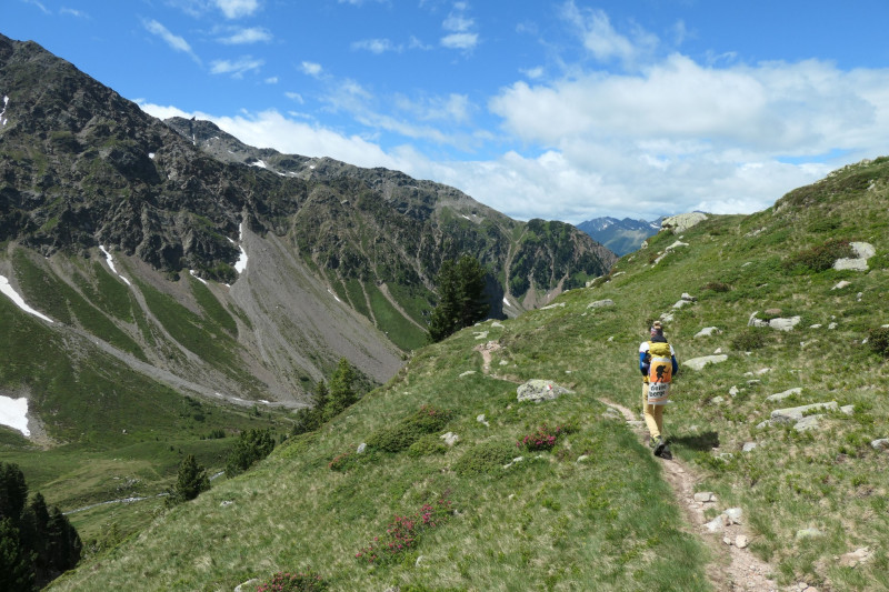 Flaggerschartenhtte - Tagewaldhorn - Distelsee - Niedereck - Penser Joch