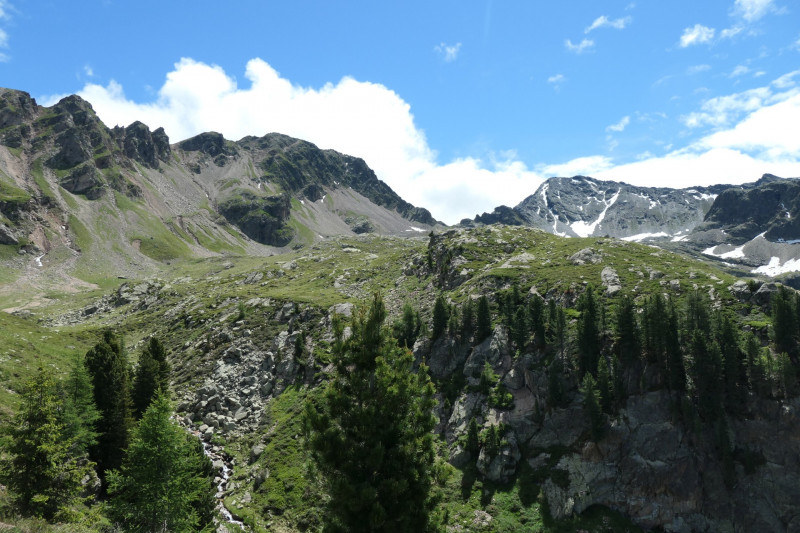 Flaggerschartenhtte - Tagewaldhorn - Distelsee - Niedereck - Penser Joch