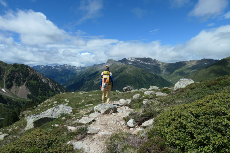 Flaggerschartenhtte - Tagewaldhorn - Distelsee - Niedereck - Penser Joch