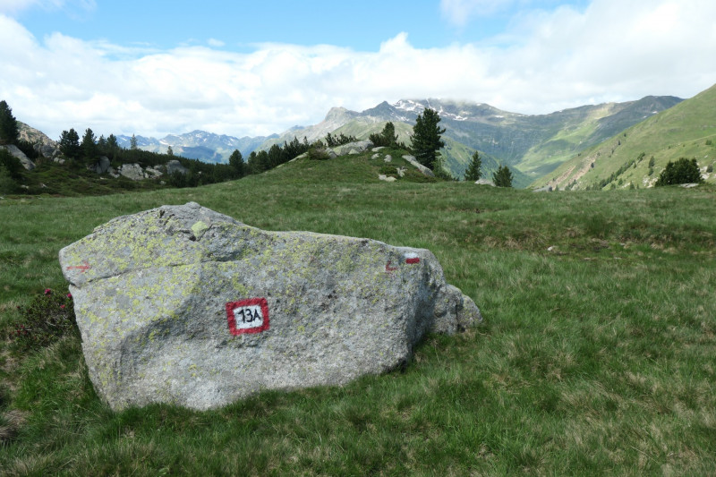 Flaggerschartenhtte - Tagewaldhorn - Distelsee - Niedereck - Penser Joch
