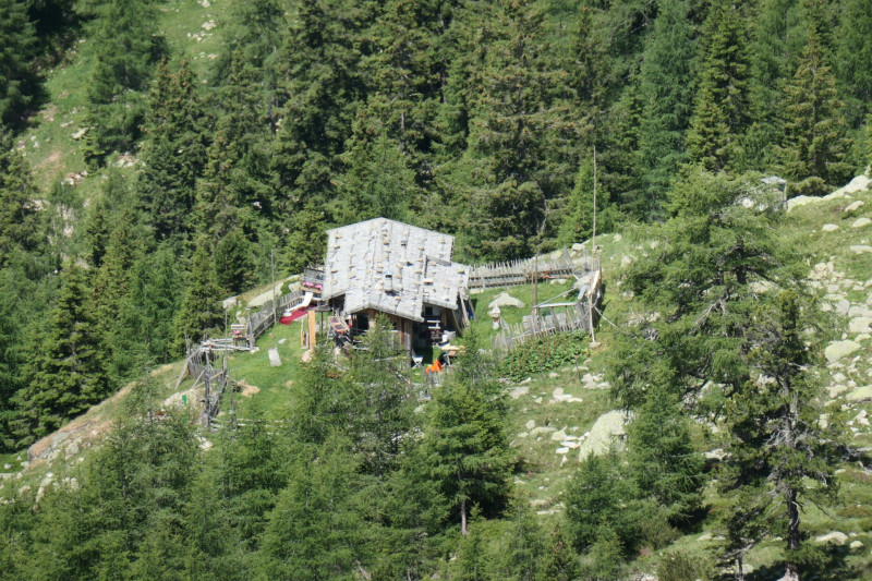 Flaggerschartenhtte - Tagewaldhorn - Distelsee - Niedereck - Penser Joch