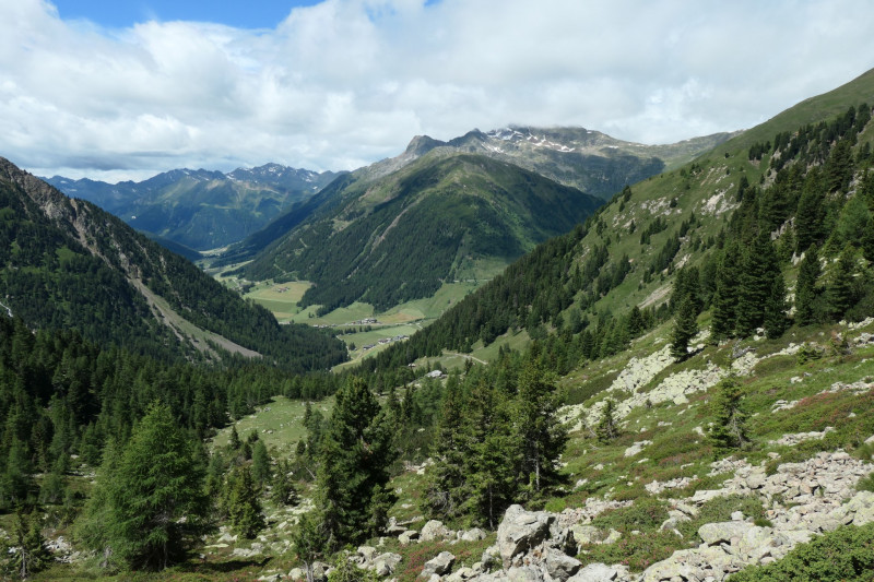 Flaggerschartenhtte - Tagewaldhorn - Distelsee - Niedereck - Penser Joch