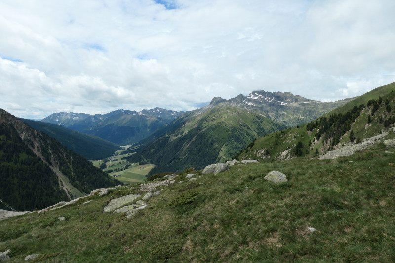 Flaggerschartenhtte - Tagewaldhorn - Distelsee - Niedereck - Penser Joch