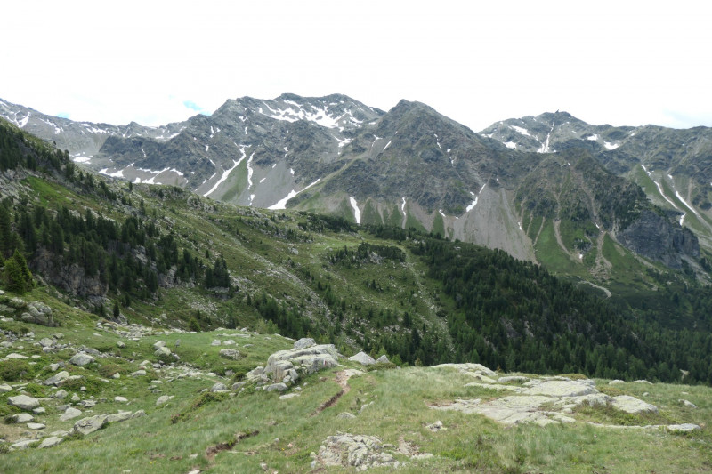Flaggerschartenhtte - Tagewaldhorn - Distelsee - Niedereck - Penser Joch