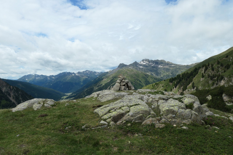 Flaggerschartenhtte - Tagewaldhorn - Distelsee - Niedereck - Penser Joch