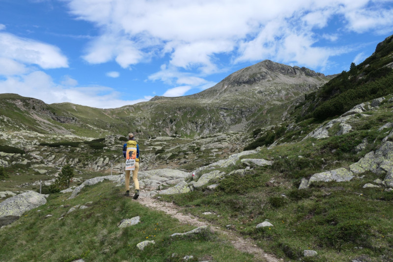 Flaggerschartenhtte - Tagewaldhorn - Distelsee - Niedereck - Penser Joch