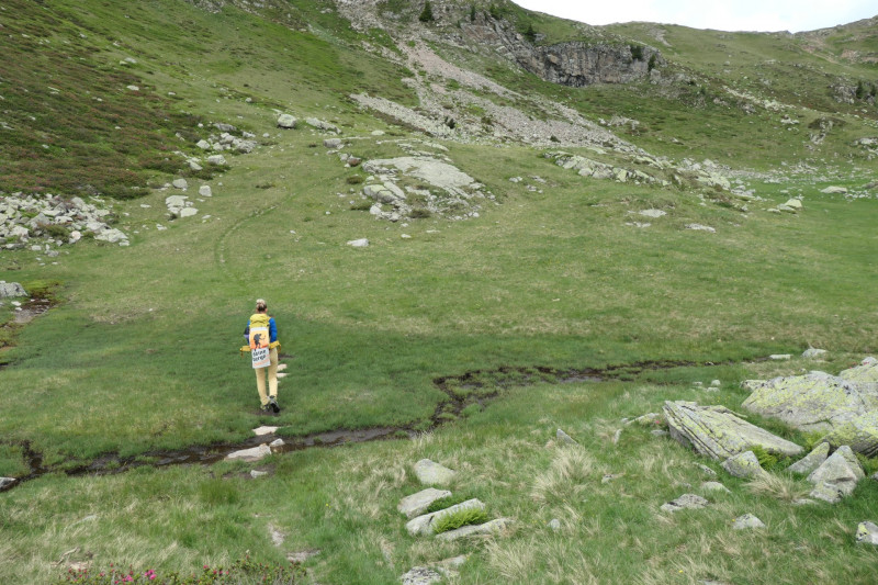 Flaggerschartenhtte - Tagewaldhorn - Distelsee - Niedereck - Penser Joch