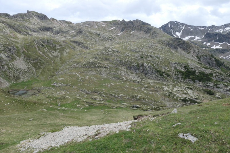 Flaggerschartenhtte - Tagewaldhorn - Distelsee - Niedereck - Penser Joch