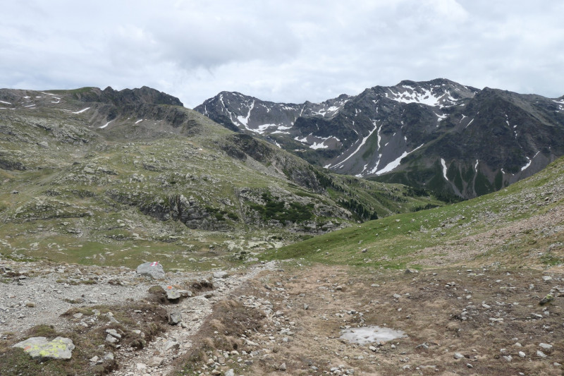 Flaggerschartenhtte - Tagewaldhorn - Distelsee - Niedereck - Penser Joch