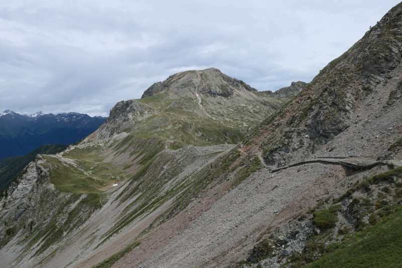 Flaggerschartenhtte - Tagewaldhorn - Distelsee - Niedereck - Penser Joch