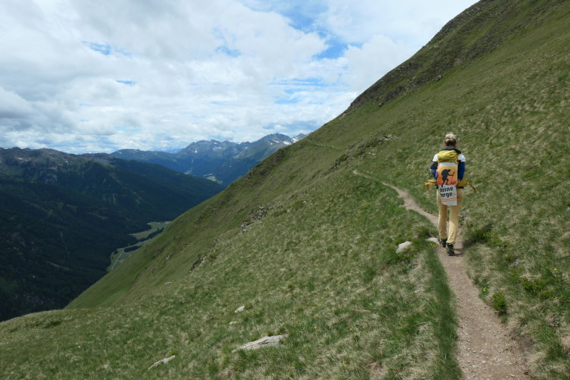 Flaggerschartenhtte - Tagewaldhorn - Distelsee - Niedereck - Penser Joch