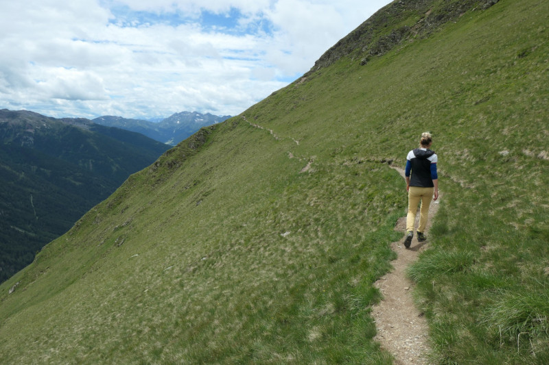 Flaggerschartenhtte - Tagewaldhorn - Distelsee - Niedereck - Penser Joch