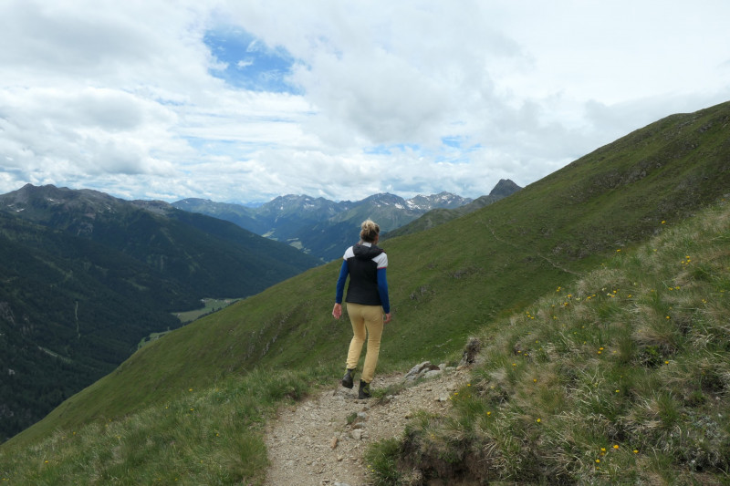 Flaggerschartenhtte - Tagewaldhorn - Distelsee - Niedereck - Penser Joch