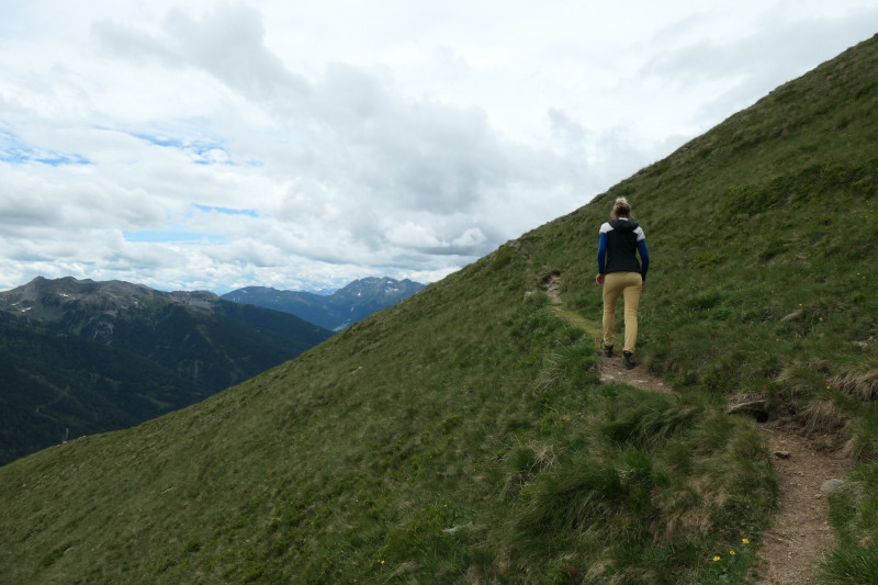 Flaggerschartenhtte - Tagewaldhorn - Distelsee - Niedereck - Penser Joch