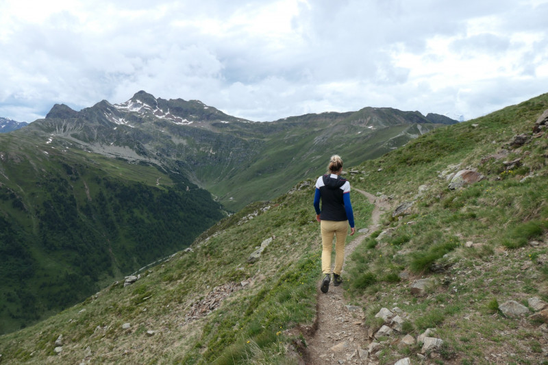 Flaggerschartenhtte - Tagewaldhorn - Distelsee - Niedereck - Penser Joch