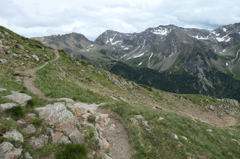 Flaggerschartenhtte - Tagewaldhorn - Distelsee - Niedereck - Penser Joch