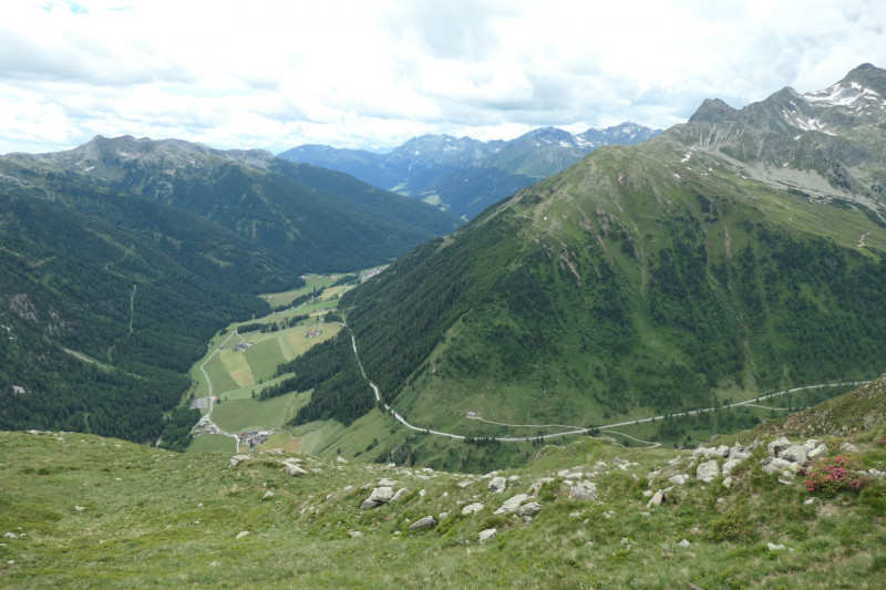 Flaggerschartenhtte - Tagewaldhorn - Distelsee - Niedereck - Penser Joch
