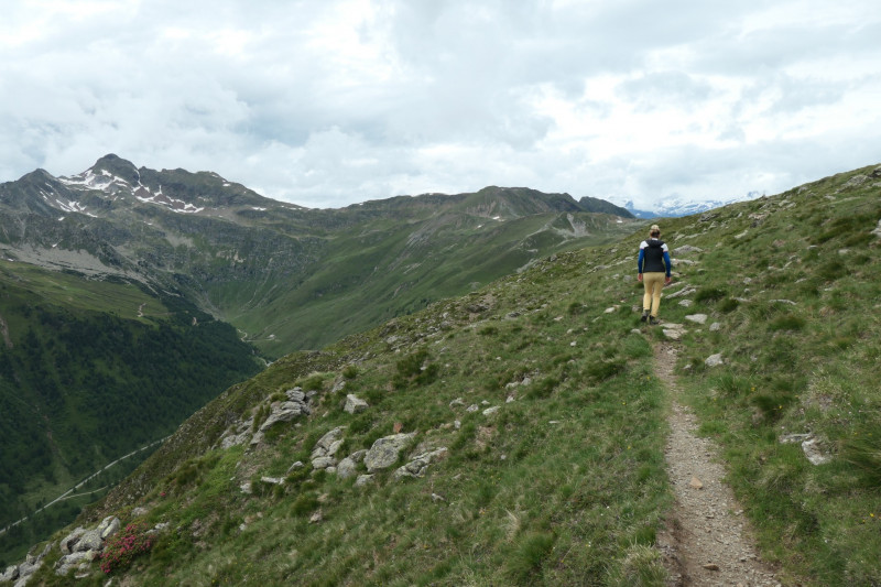Flaggerschartenhtte - Tagewaldhorn - Distelsee - Niedereck - Penser Joch