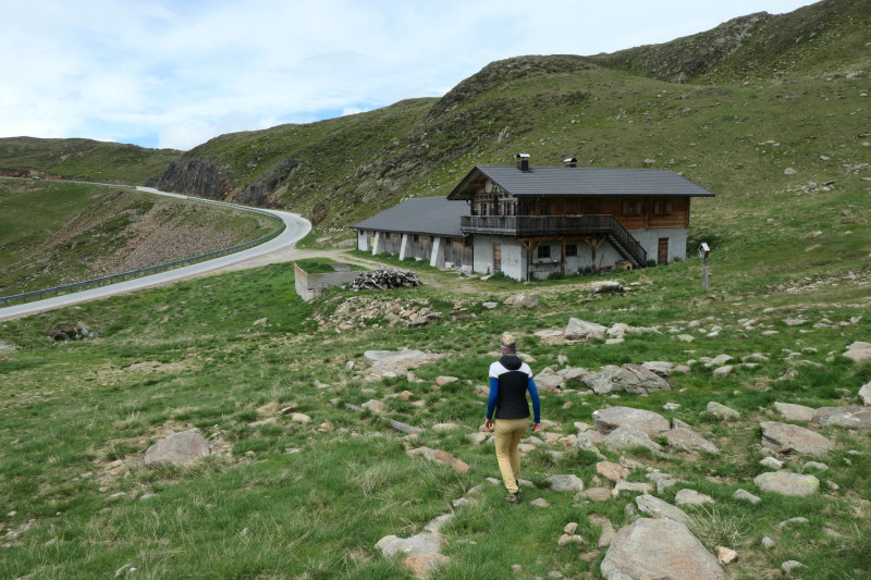 Flaggerschartenhtte - Tagewaldhorn - Distelsee - Niedereck - Penser Joch