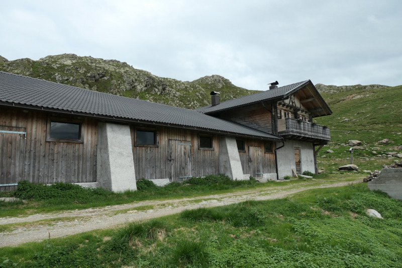 Flaggerschartenhtte - Tagewaldhorn - Distelsee - Niedereck - Penser Joch