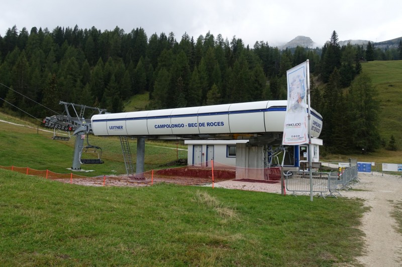 Franz Kostner Htte - Rifugio Bec de Roces - Berggasthof Pralongia - Rifugio Passo Valparola