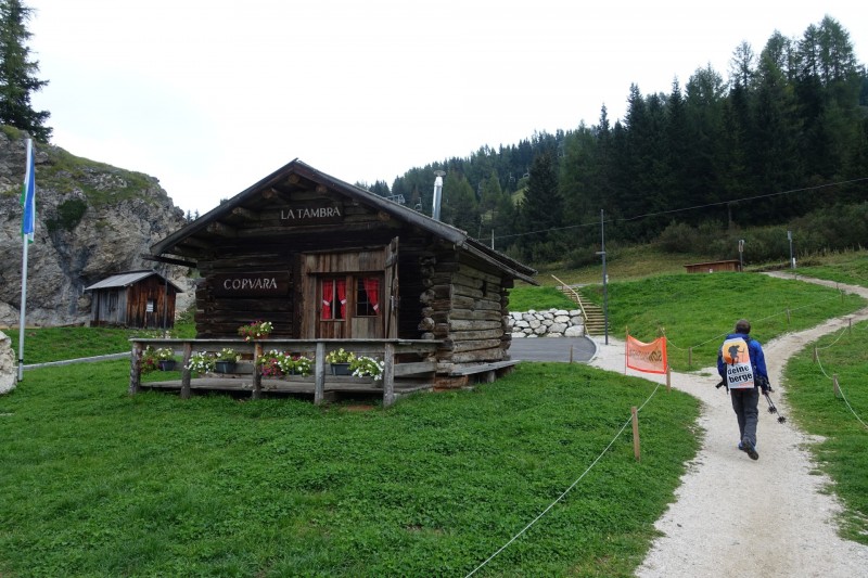 Franz Kostner Htte - Rifugio Bec de Roces - Berggasthof Pralongia - Rifugio Passo Valparola