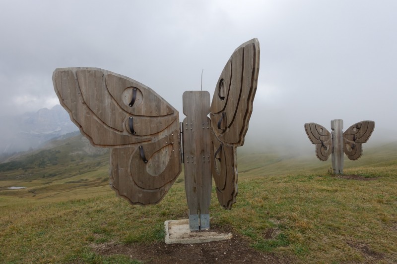 Franz Kostner Htte - Rifugio Bec de Roces - Berggasthof Pralongia - Rifugio Passo Valparola
