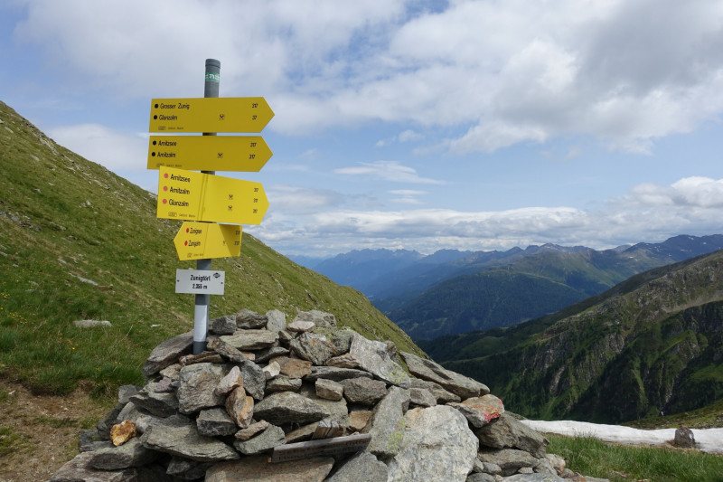 Guggenberg - Arnitzalm - Arnitzsee - Groer Zunig - Zunigtrl - Zunigsee - Zunigalm - Guggenberg