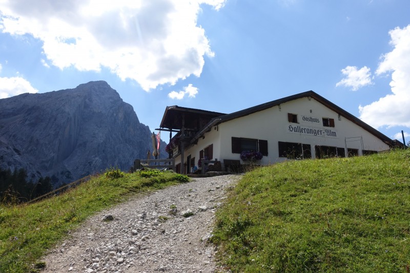 Hallerangerhaus - Gamskarspitze - Halleranger-Alm - Hallerangerhaus