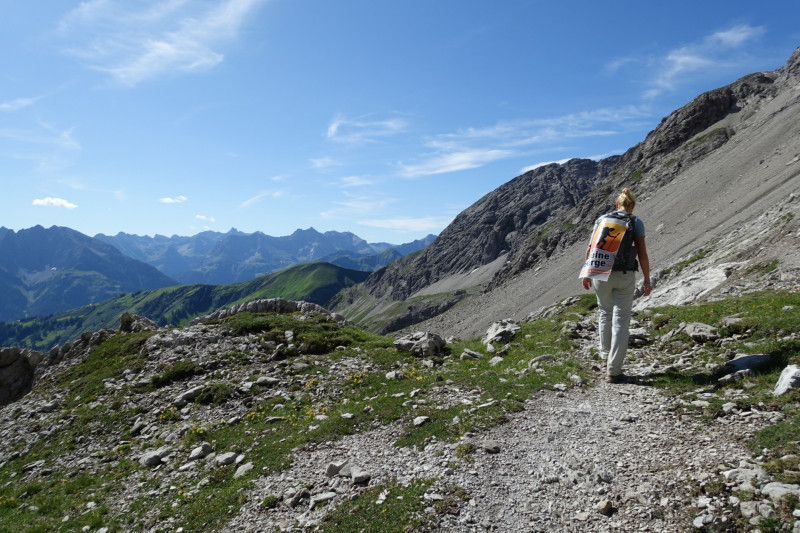 Hermann-von-Barth-Hütte - Schafscharte - Großer Krottenkopf - Kemptner Hütte