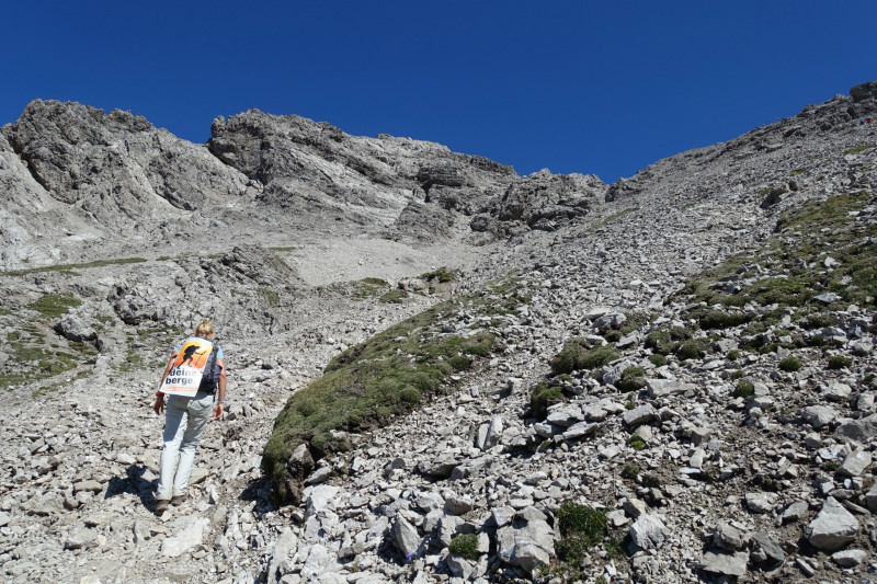Hermann-von-Barth-Hütte - Schafscharte - Großer Krottenkopf - Kemptner Hütte