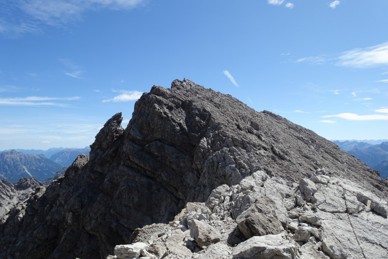 Hermann-von-Barth-Hütte - Schafscharte - Großer Krottenkopf - Kemptner Hütte
