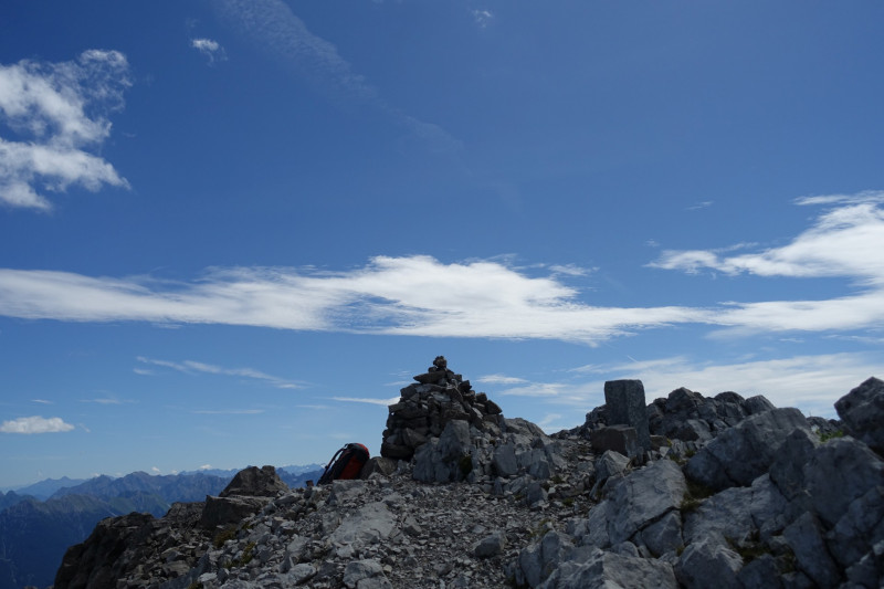 Hermann-von-Barth-Hütte - Schafscharte - Großer Krottenkopf - Kemptner Hütte