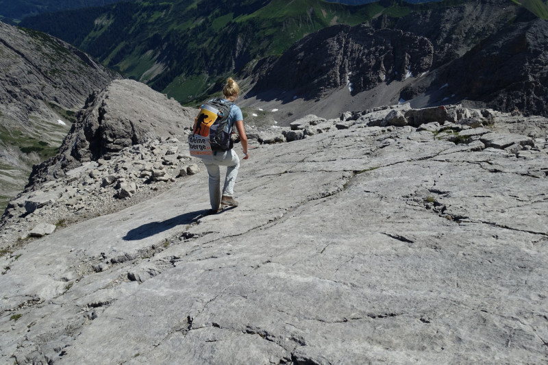 Hermann-von-Barth-Hütte - Schafscharte - Großer Krottenkopf - Kemptner Hütte