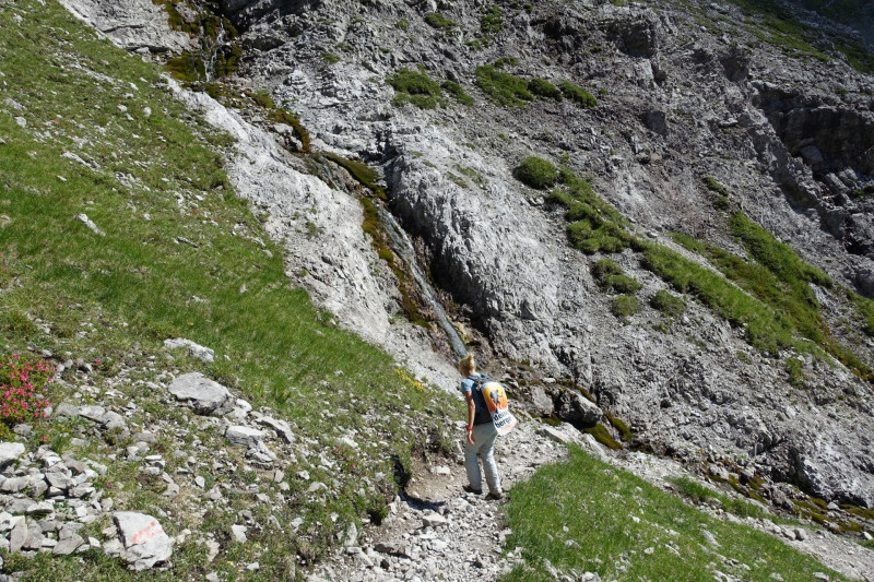Hermann-von-Barth-Hütte - Schafscharte - Großer Krottenkopf - Kemptner Hütte