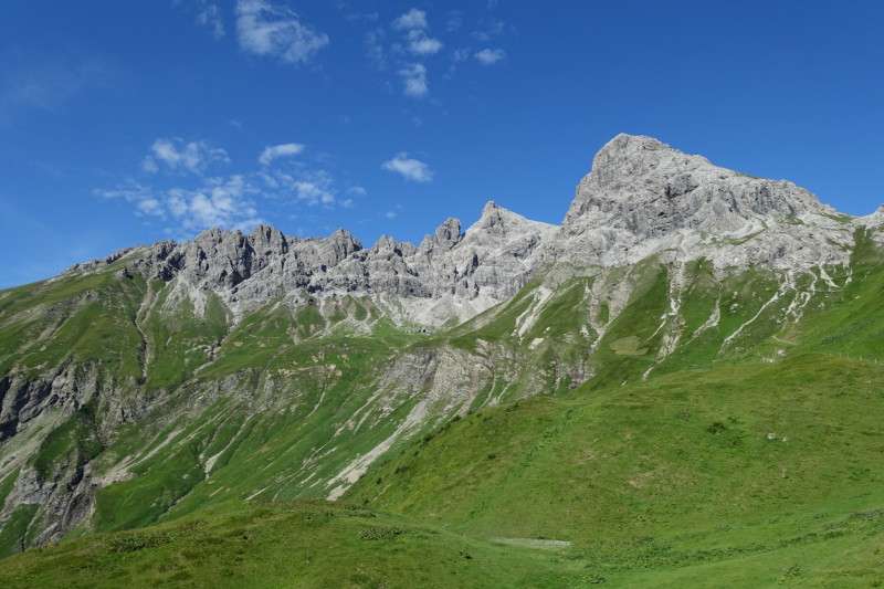 Hermann-von-Barth-Hütte - Schafscharte - Großer Krottenkopf - Kemptner Hütte