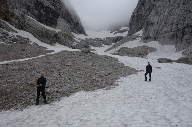 Hintersee Holzlagerplatz - Schrtenalm - Blaueishtte
