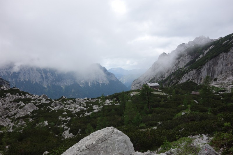 Hintersee Holzlagerplatz - Schrtenalm - Blaueishtte