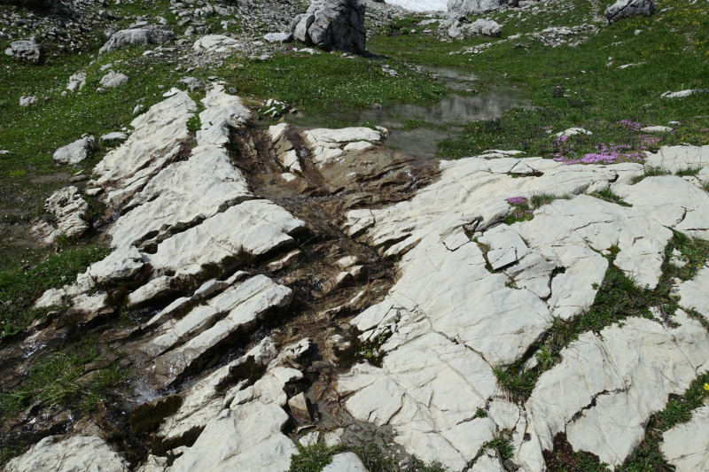 Kemptner Hütte - Düsseldorfer Weg - Marchscharte - Hermann-von-Barth-Hütte