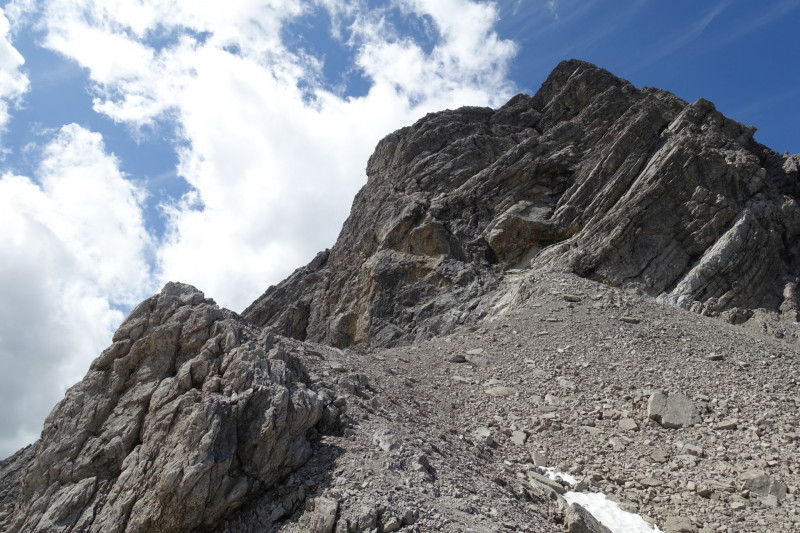 Kemptner Hütte - Düsseldorfer Weg - Marchscharte - Hermann-von-Barth-Hütte