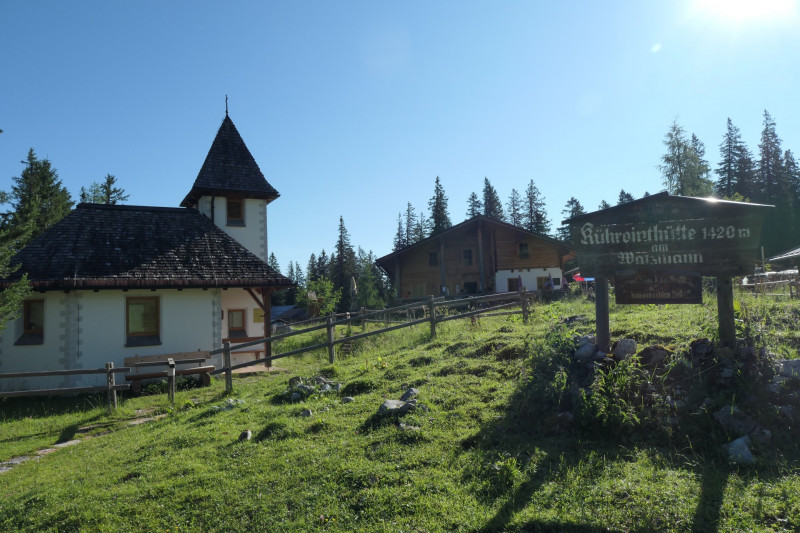 Khroint - Kleiner Watzmann - Mooslahnerkopf - Khroint - Falzsteig - Watzmannhaus