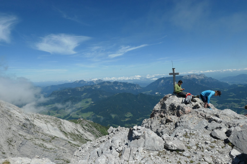 Khroint - Kleiner Watzmann - Mooslahnerkopf - Khroint - Falzsteig - Watzmannhaus