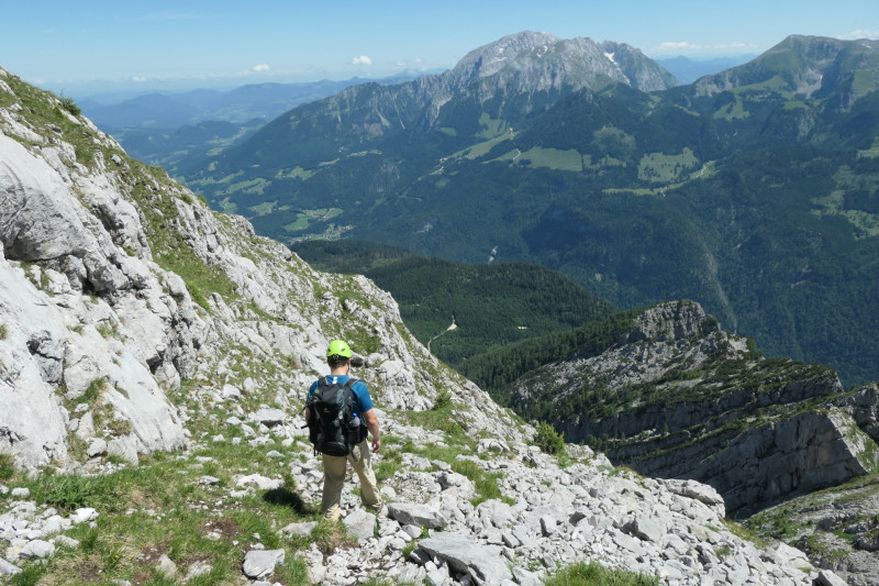 Khroint - Kleiner Watzmann - Mooslahnerkopf - Khroint - Falzsteig - Watzmannhaus