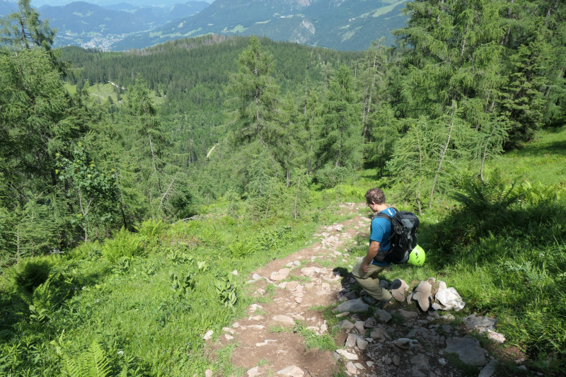 Khroint - Kleiner Watzmann - Mooslahnerkopf - Khroint - Falzsteig - Watzmannhaus