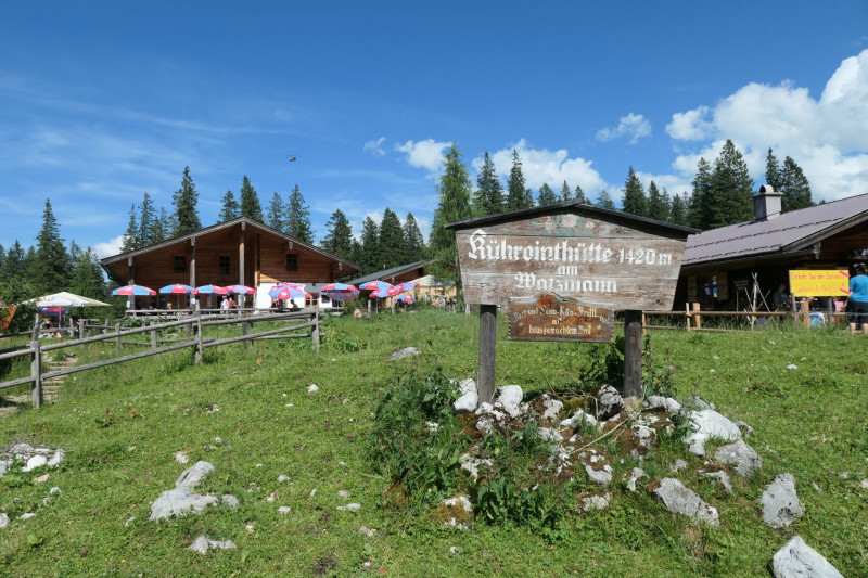 Khroint - Kleiner Watzmann - Mooslahnerkopf - Khroint - Falzsteig - Watzmannhaus