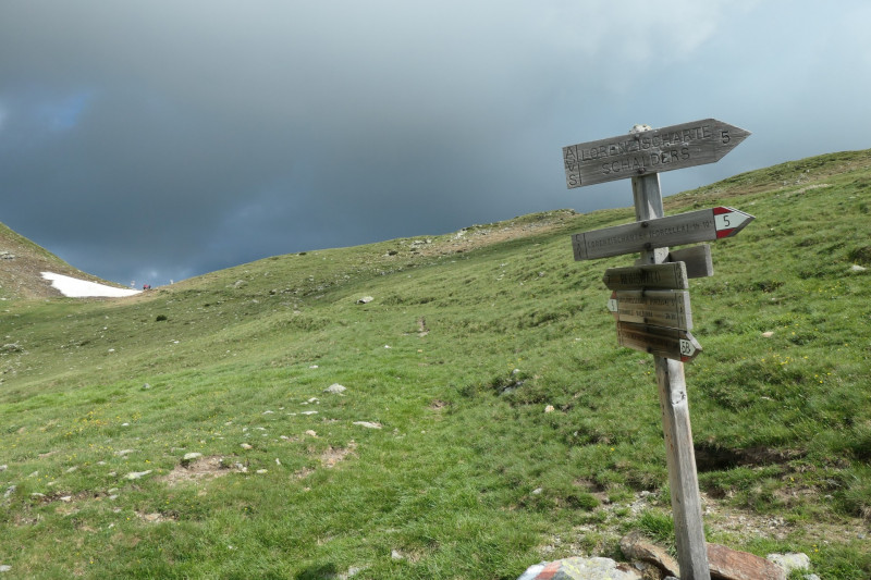 Latzfonser Kreuz - Lorenzispitz - Gaishorn - Schrotthorn - Leierspitz - Tellerjoch - Flaggerschartenhtte
