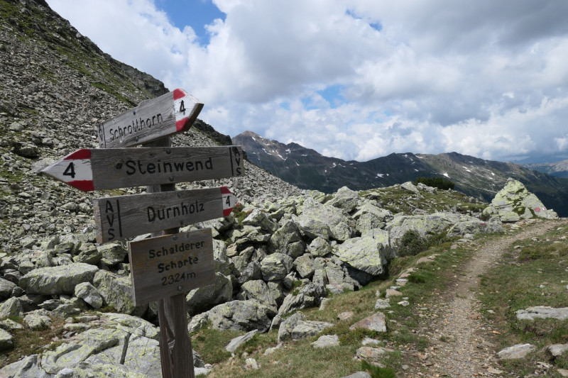 Latzfonser Kreuz - Lorenzispitz - Gaishorn - Schrotthorn - Leierspitz - Tellerjoch - Flaggerschartenhtte
