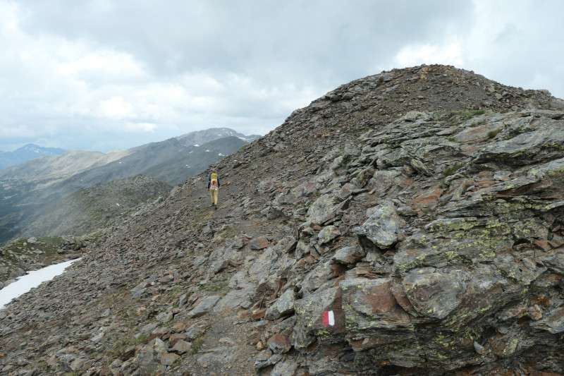 Latzfonser Kreuz - Lorenzispitz - Gaishorn - Schrotthorn - Leierspitz - Tellerjoch - Flaggerschartenhtte