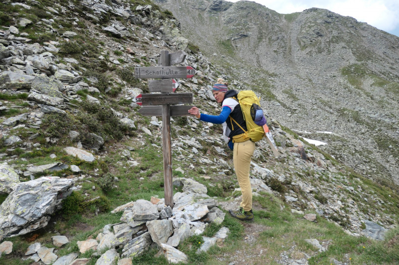 Latzfonser Kreuz - Lorenzispitz - Gaishorn - Schrotthorn - Leierspitz - Tellerjoch - Flaggerschartenhtte