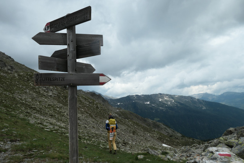 Latzfonser Kreuz - Lorenzispitz - Gaishorn - Schrotthorn - Leierspitz - Tellerjoch - Flaggerschartenhtte